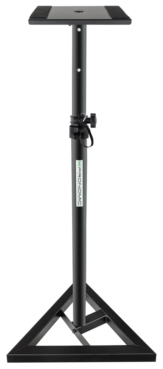 Pronomic SLS-10 Stativ für Studio Monitor Ständer & Infitronic - INSMA1730-2er-Pack Studio Monitor Absorberplatte Isolationspads schaumstoffe schwarz (170x300mm)