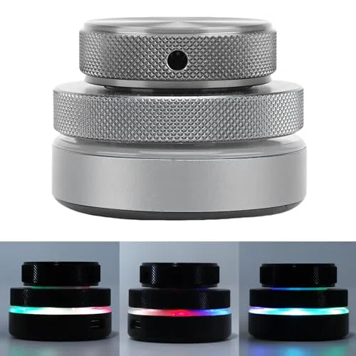 Goshyda Lautstärkeregler, Kabelgebundener 2,4-G-Bluetooth-USB-C-Multimedia-Controller mit RGB-Licht, Unterstützt das Umblättern von Tastenkombinationen