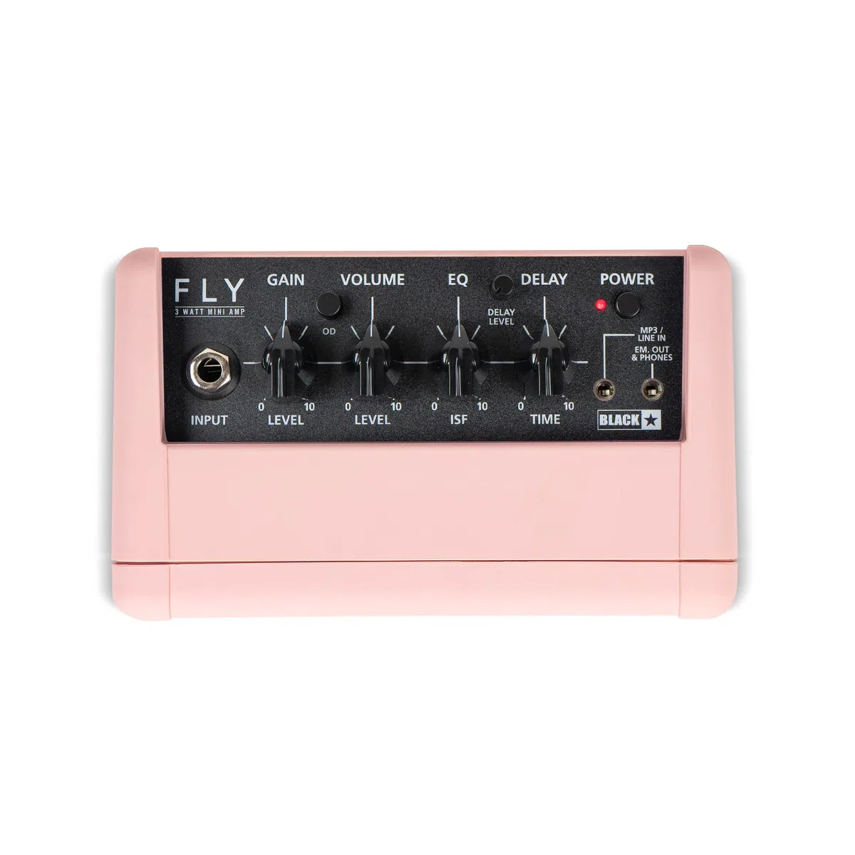 Blackstar Fly 3 Tragbare batteriebetriebene Mini-E-Gitarre, Verstärker MP3, Line In & Kopfhörer Line Out, Pink