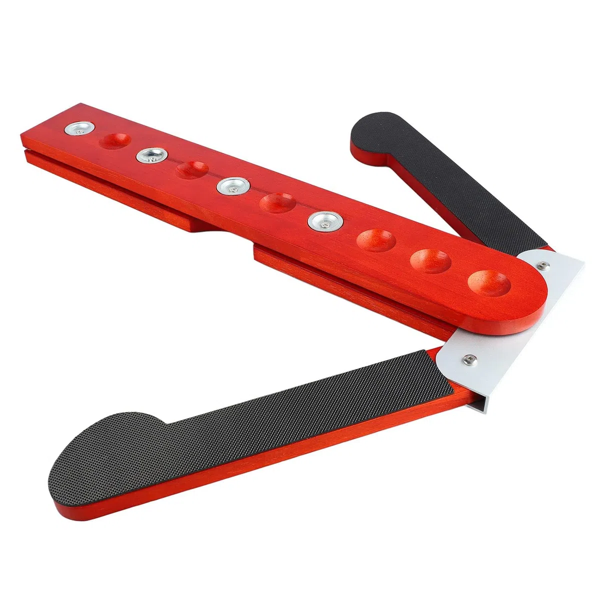 Cello Rest Stopper Eichenholz Cello Anti-Rutsch-Pad mit 12 Positionslöchern für Cellisten-Übungen