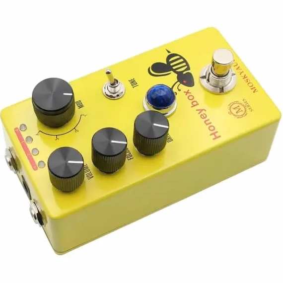 Mosky Honey Box - 4 mode Overdrive Pedal based on Sweet Honey, True Bypass