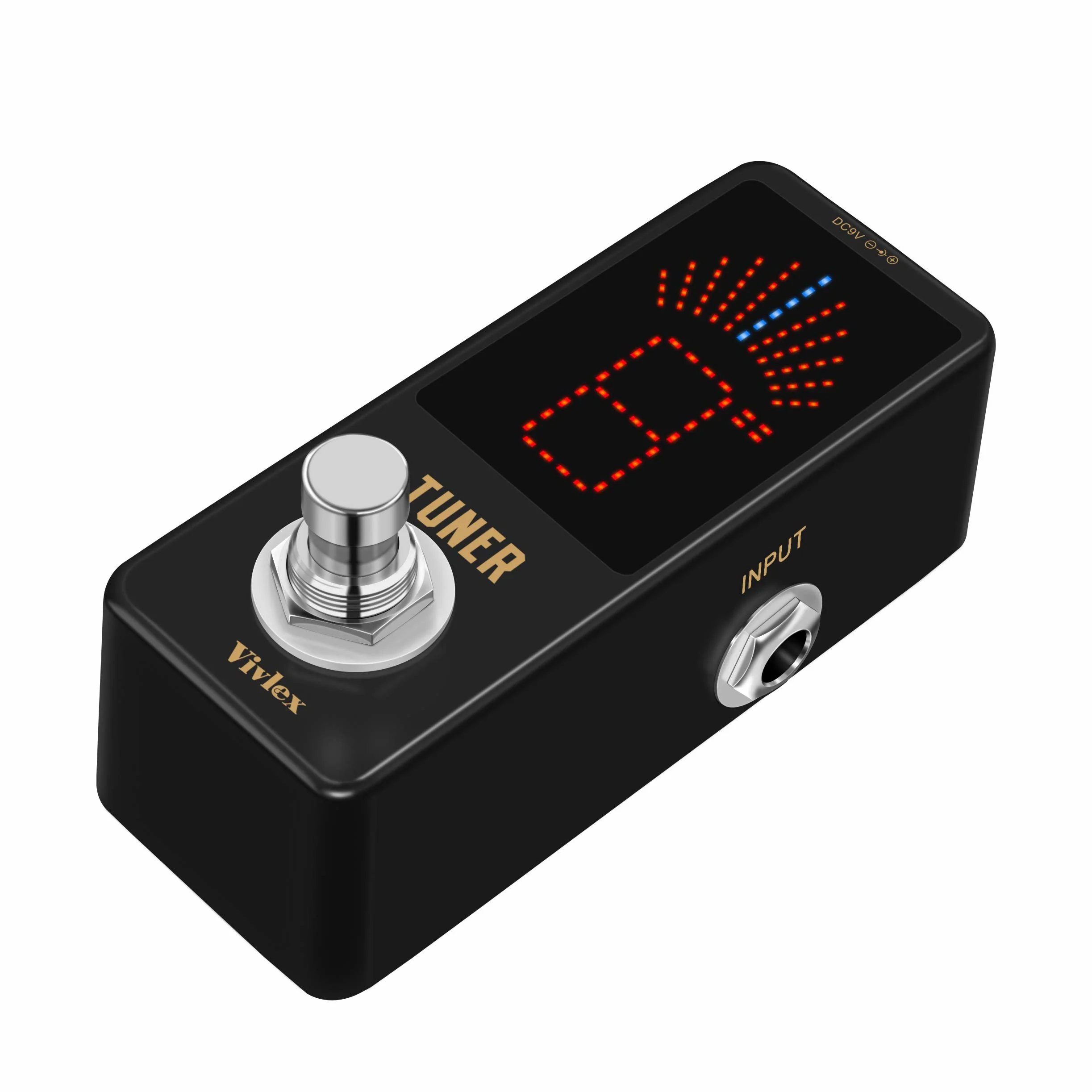 Amuzik Looper Guitar Pedal for Electric Guitar Loop Station Pedal Unlimited Overdubs 10 Minutes of Looping, 1/2 time, and Reverse, built-in SD Card for memory with 3 Modes Mini Size