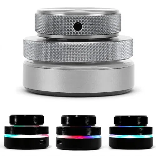 Lautstärkeregler, 2,4 G Bluetooth USB C Kabelgebundener Multimedia-Controller mit RGB-Licht, für PC, Telefon, Tablet-Computer
