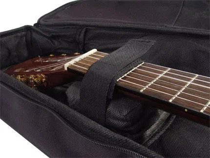 Gewa Gitarrentasche Economy für Konzertgitarren (Schwarz)