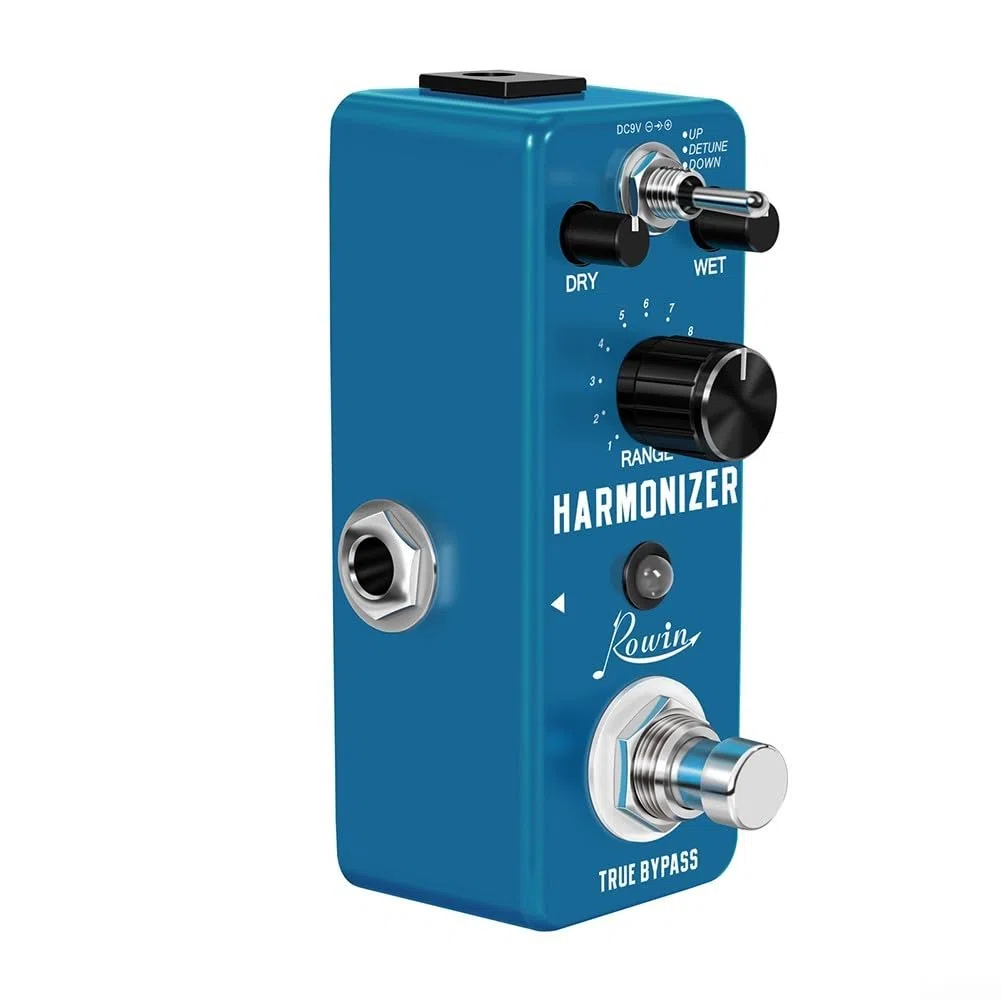 Rowin LEF-3807 Gitarren-Harmonizer-Pedal, digital, Pitch-Effektpedale, True Bypass