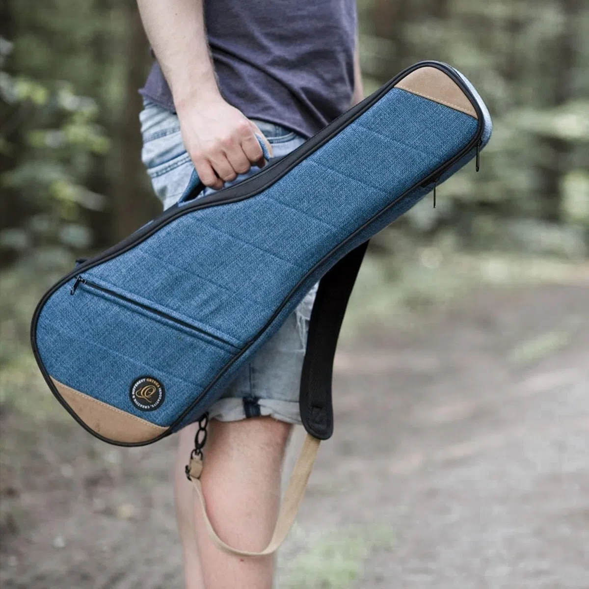 Ortega Softcase Sopran Ukulele Mocca - Tasche für Ukulelen