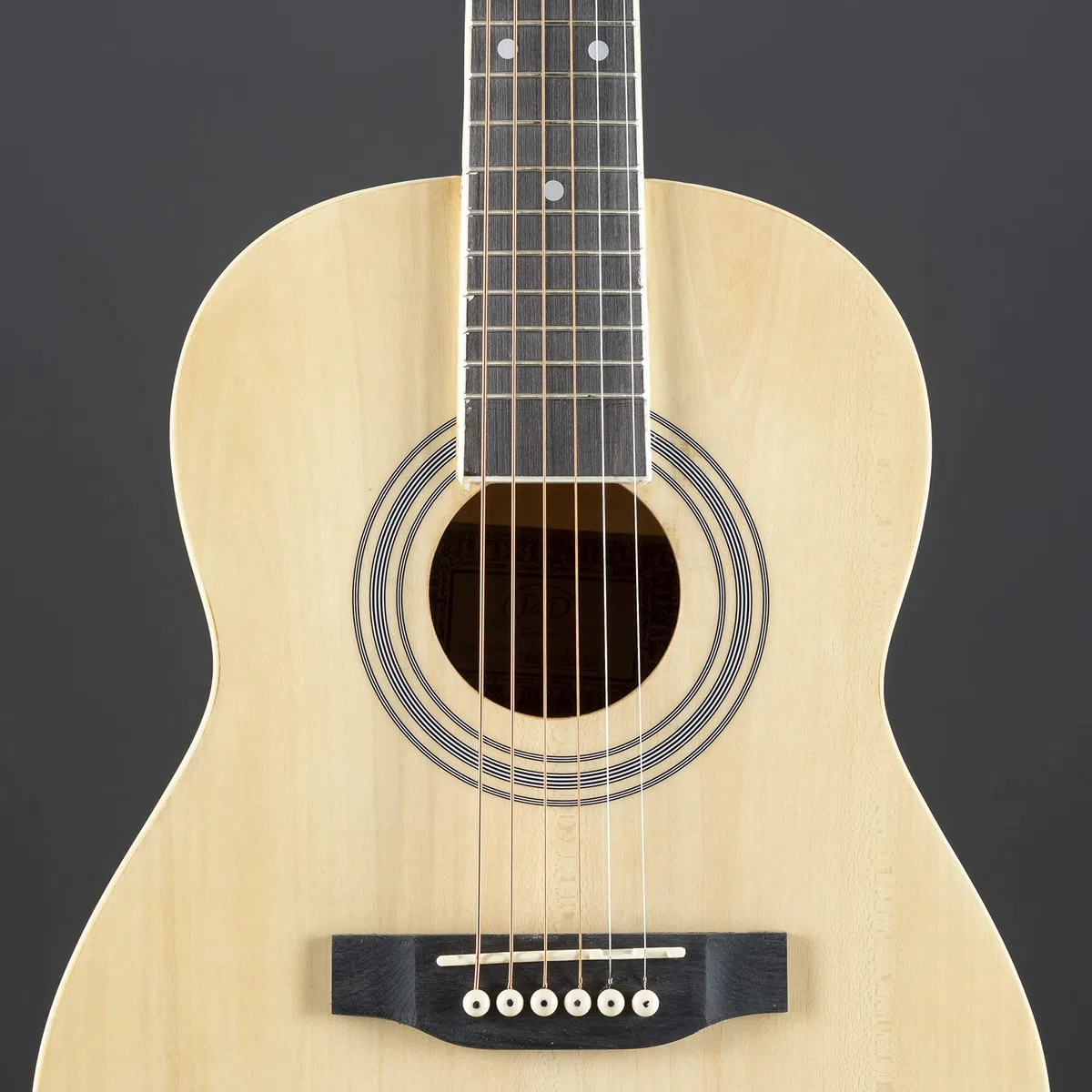 J & D AG-1 1/2 NT Westerngitarre - Akustik-Gitarre Dreadnought Mit Natural Agathis Decke, Ideal Zum Lernen