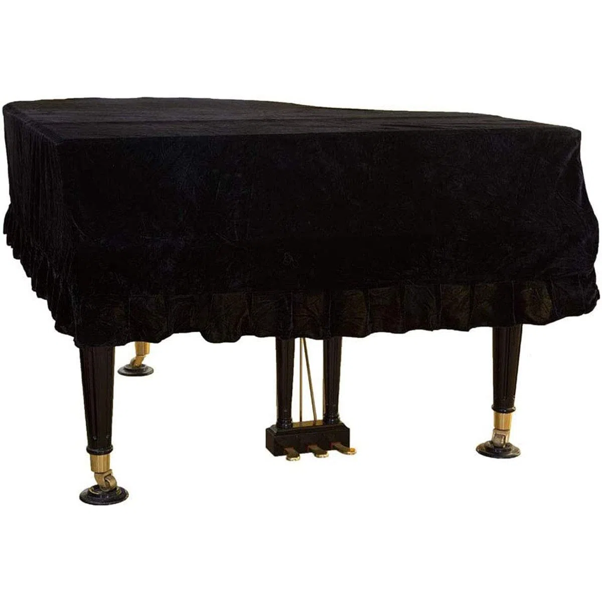 Klavier Abdeckung Grand Piano Abdeckung,Colorfast Piano Staubdicht Dekoriert Cover, Mit Gefalteter Saum Bequeme Weiche Verdicken Staubschutz Abdeckung Für Flügel Klavier