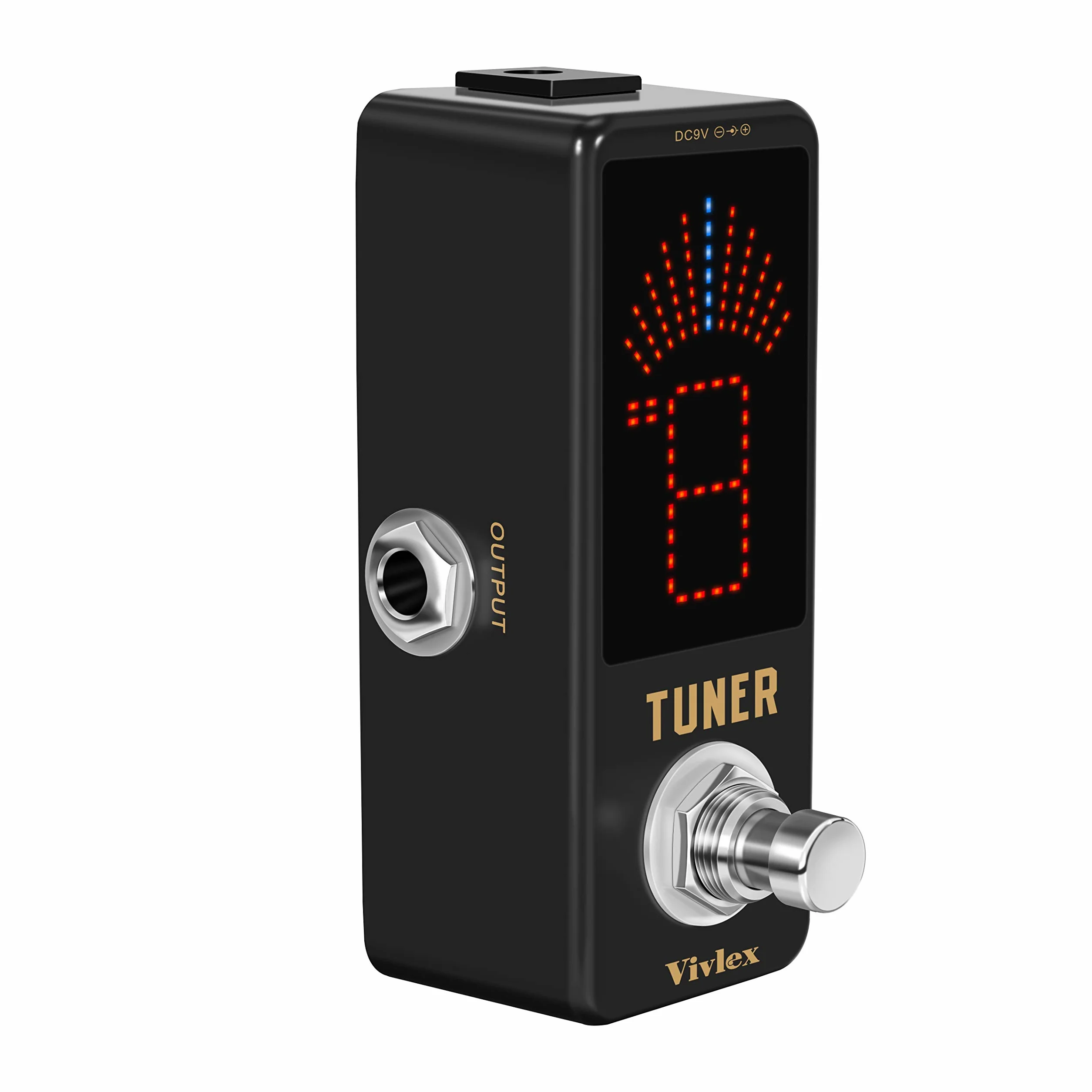 Amuzik Looper Guitar Pedal for Electric Guitar Loop Station Pedal Unlimited Overdubs 10 Minutes of Looping, 1/2 time, and Reverse, built-in SD Card for memory with 3 Modes Mini Size