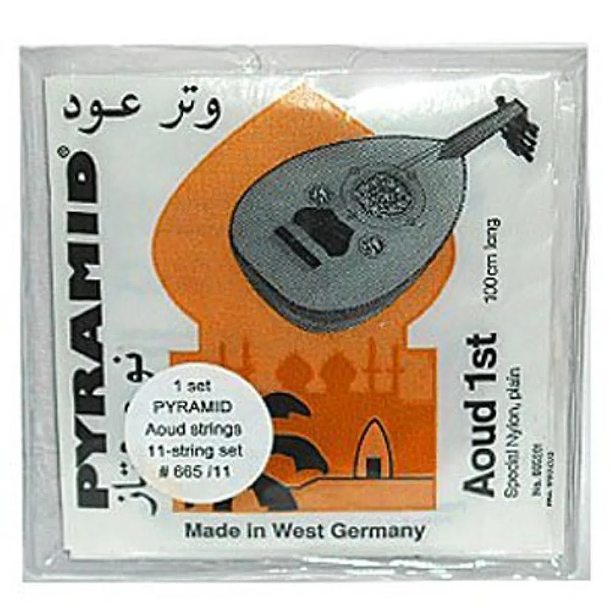 Pyramid Oud Strings 11 Saiten-Set Aoud Saiten Set Modell 665/11