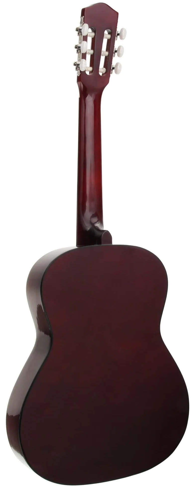 Classic Cantabile AS-851 7/8 Konzertgitarre Starter Set (Komplettes Anfänger Set mit Klassik Gitarre, Gigbag Tasche, Nylonsaiten, Lehrbuch/Schule, 3x Plektren und Stimmpfeife)