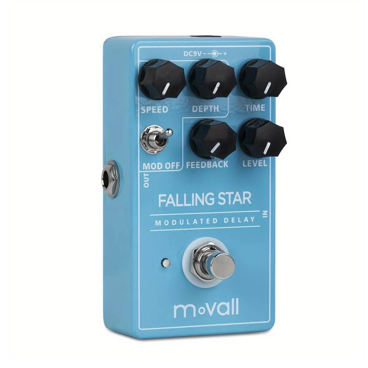 MP-104 – Falling Star Modulated Delay, analoges Delay-Gitarrenpedal