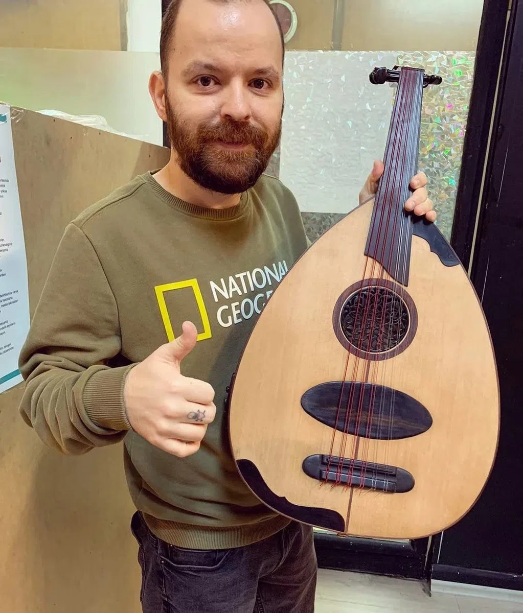 Aurora RED Oud Saiten Arabic Tuning C-C Special Original Set