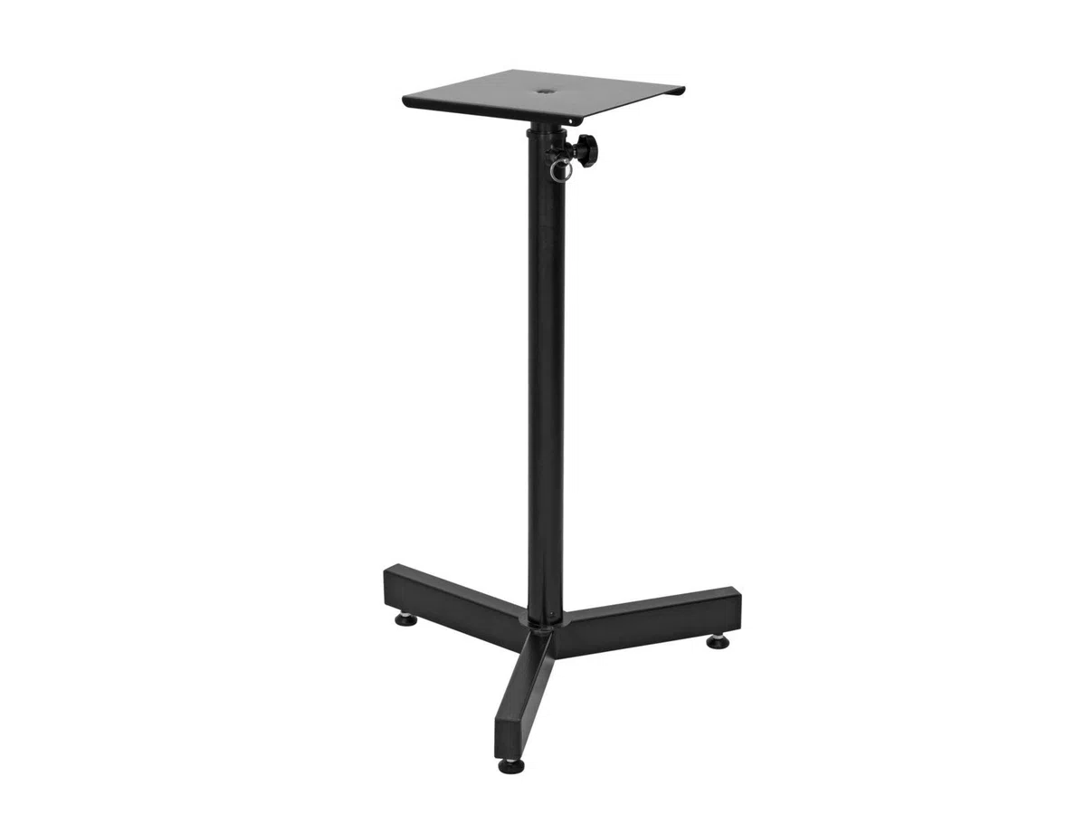 OMNITRONIC EUMO-2 Monitorständer höhenverstellbar | Ständer 73-111 cm, bis 30 kg belastbar