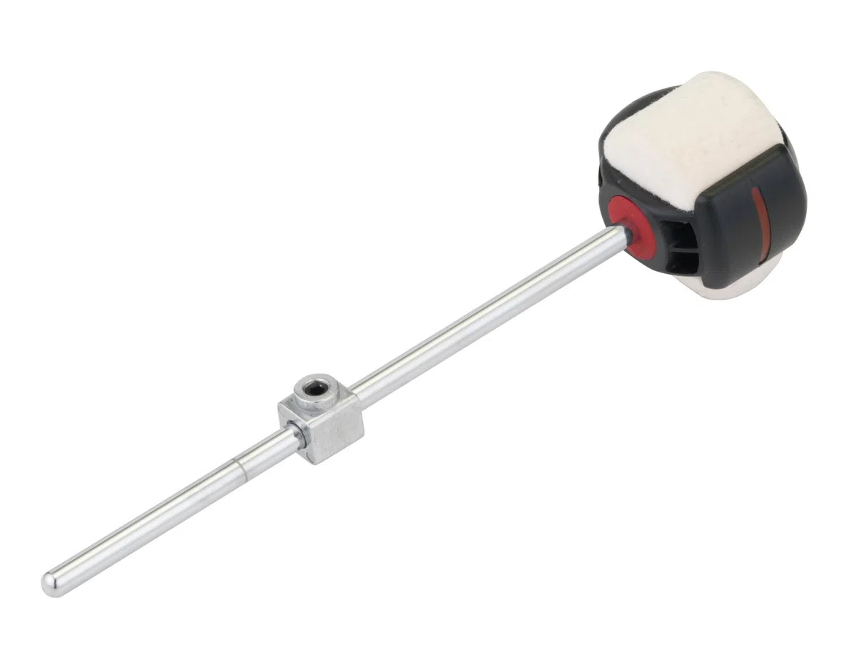 Pearl Bass Drum Pedal - Modern - 0.22 pounds - Gummi Handle - Kunststoff, Filz Head - U.S. Patent # 5610351, # 7626108