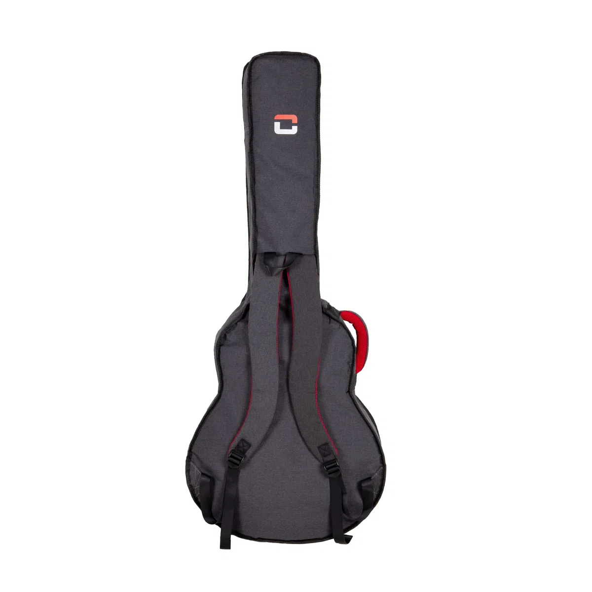 Crossrock Gitarren-Rucksacktasche, 10 mm gepolstert, für 40,6 cm Archtop-, Hollow-Body- und Jazz-E-Gitarren, leicht, passend für Gretsch, Ibanez, Epiphone, Gibson ES Series (CRSG107SADG)