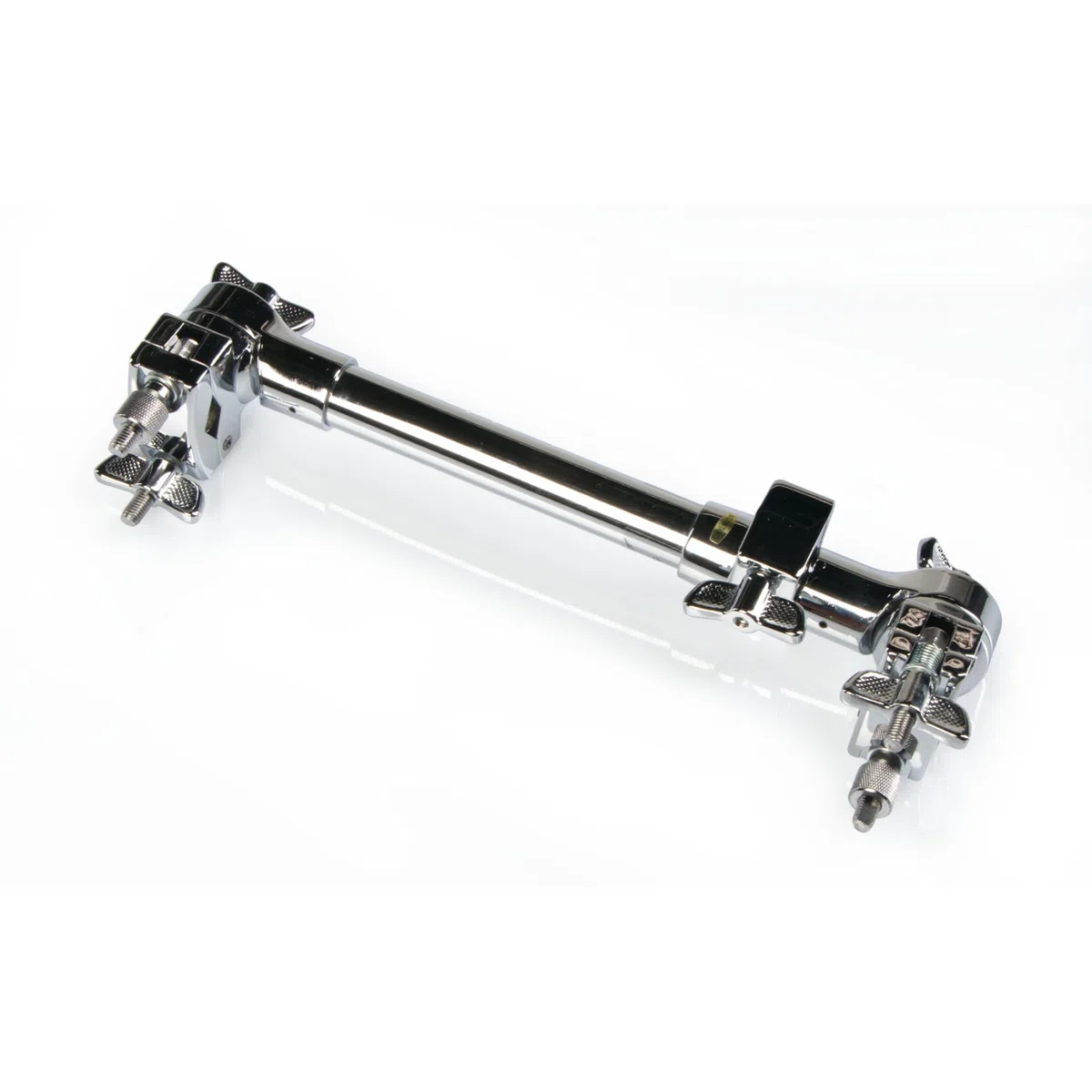 Professionelle Drum Multiclamp, 30-55 cm ausziehbar, drehbare Klammern, ergonomische Flügelschrauben, robuster Stahl, für alle Stative, flexibles Design