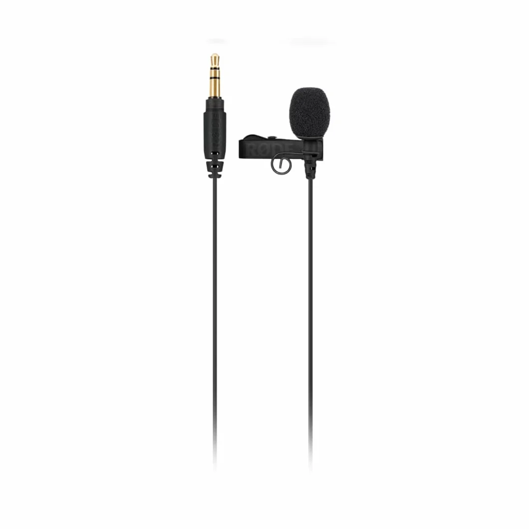RØDE Lavalier GO Professionelles Lavalier-Mikrofon, Für Präsentationen, Podcasting und Aufnahmen, 3,5mm TRS-Anschluss, Omnidirektionale Kondensatorkapsel (Schwarz)