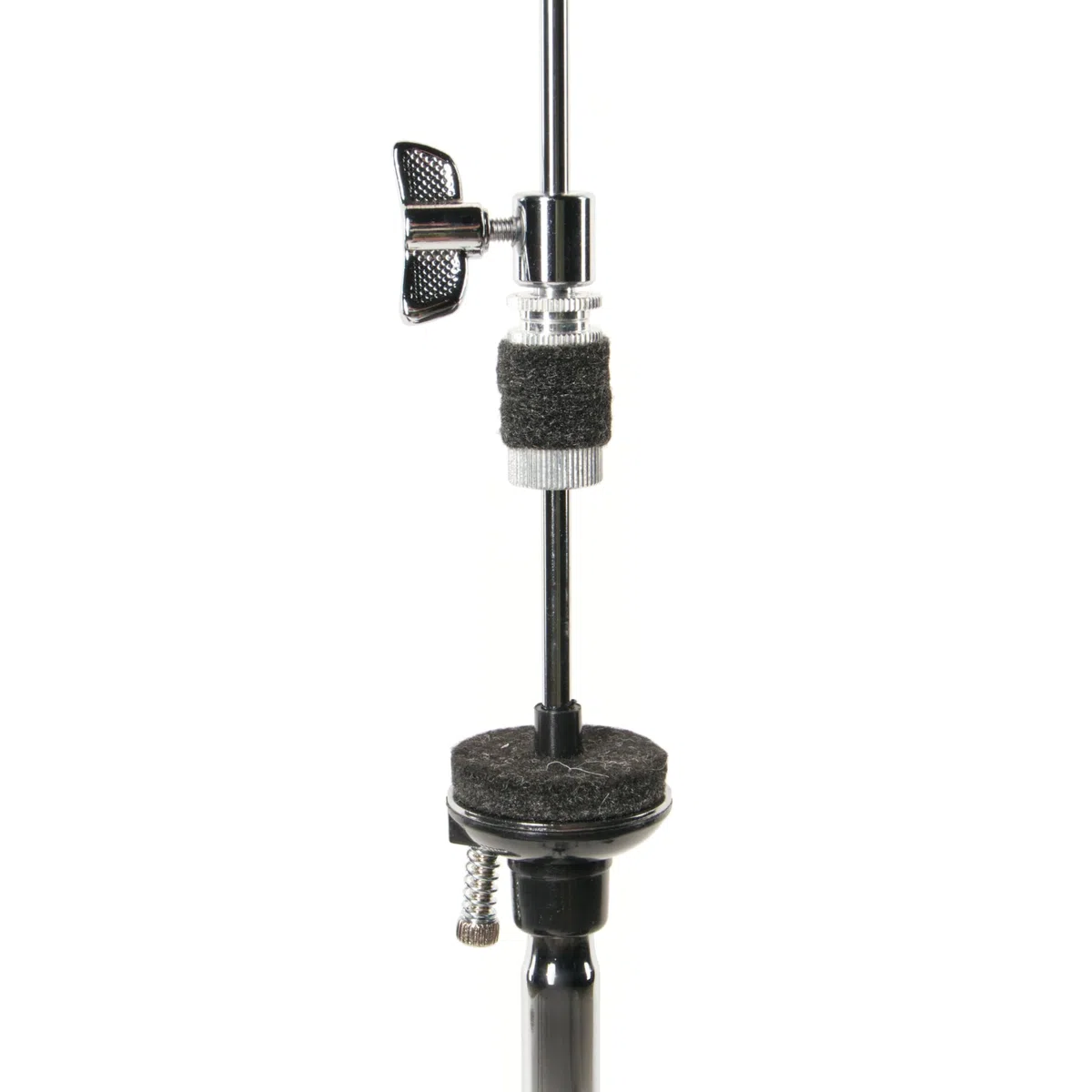 Fame HH7000 HiHat-Ständer, Leichtbauweise, Einzelkettenantrieb, Doppelverstrebung, Ergonomische Trittplatte, Inklusive HiHat-Clutch, Ideal für Kleine Gigs, E-Drum Sets
