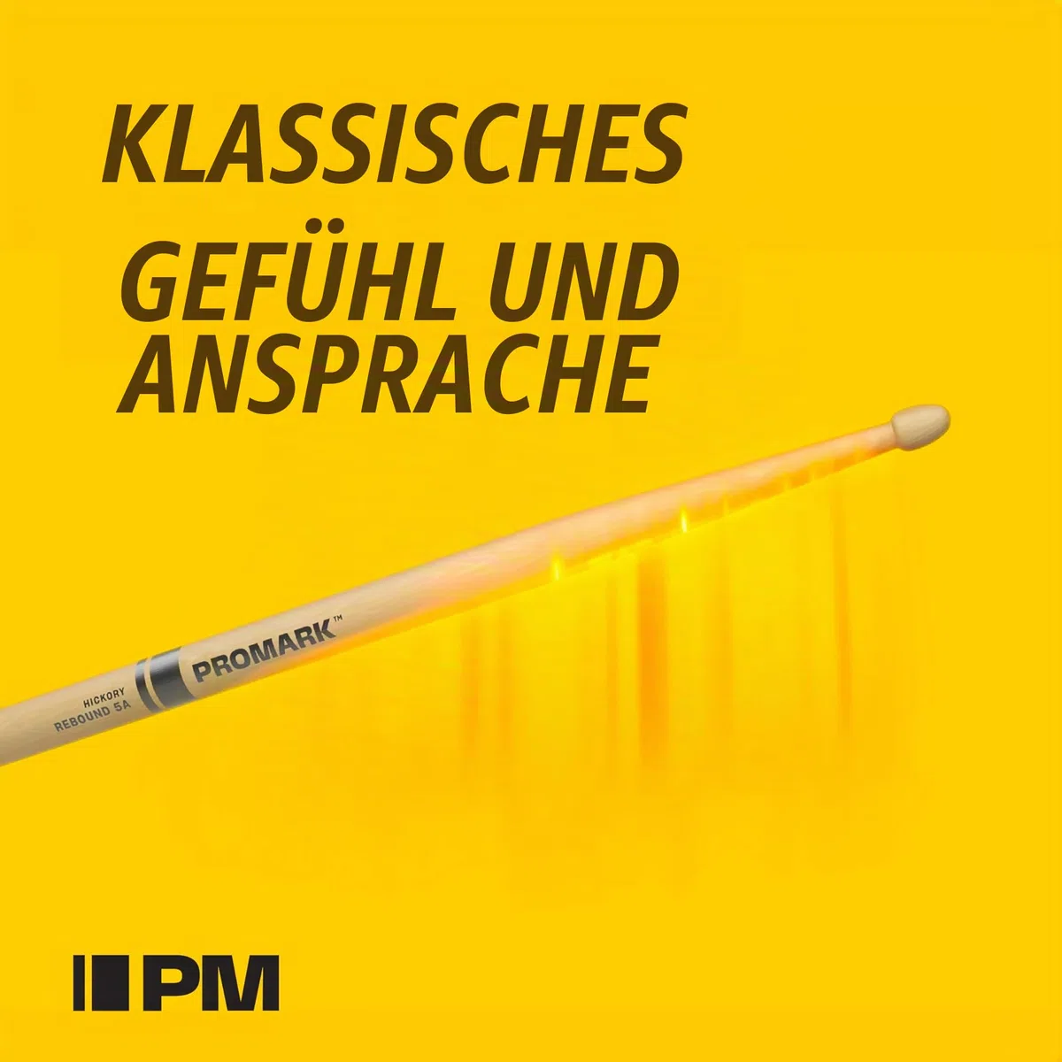 ProMark Schlagzeug Sticks - Rebound 5B Drum Sticks - FireGrain - Hinten gewichtetes Gefühl - Lackierung, Eichel-Tipp, Hickoryholz - 3 Paare of Rebound 5B + 1 Paar of FireGrain 5B
