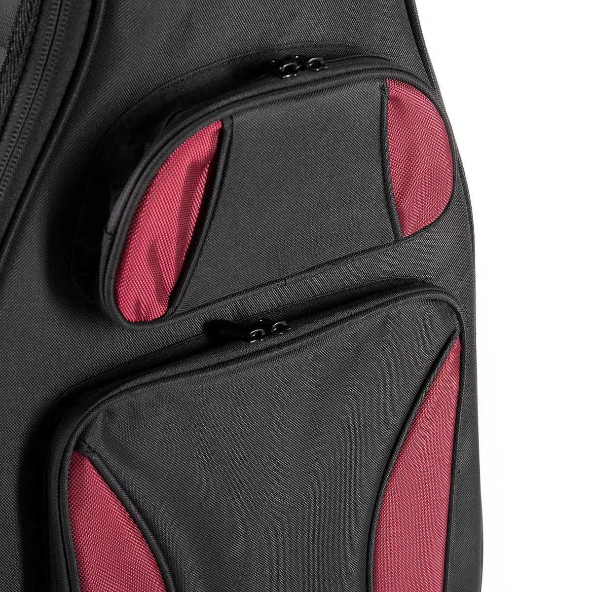 Fame Gigbag 4/4 Konzertgitarre, Dicke Polsterung, Halsstütze, 3 Zubehörfächer, Rucksackgarnitur, Wetterfest, Solide Reißverschlüsse, Gepolsterter Tragegriff, 2,29 kg