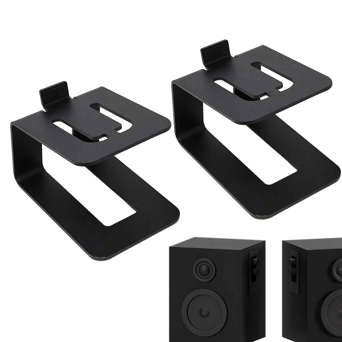 Adjustable Desktop Stand, Carbon Steel Monitor Stands, Studio Speaker Stand, Stylish Monitor Stand, Home Office Speaker Stand, Space Efficient Stands, High Capacity Monitor Stand