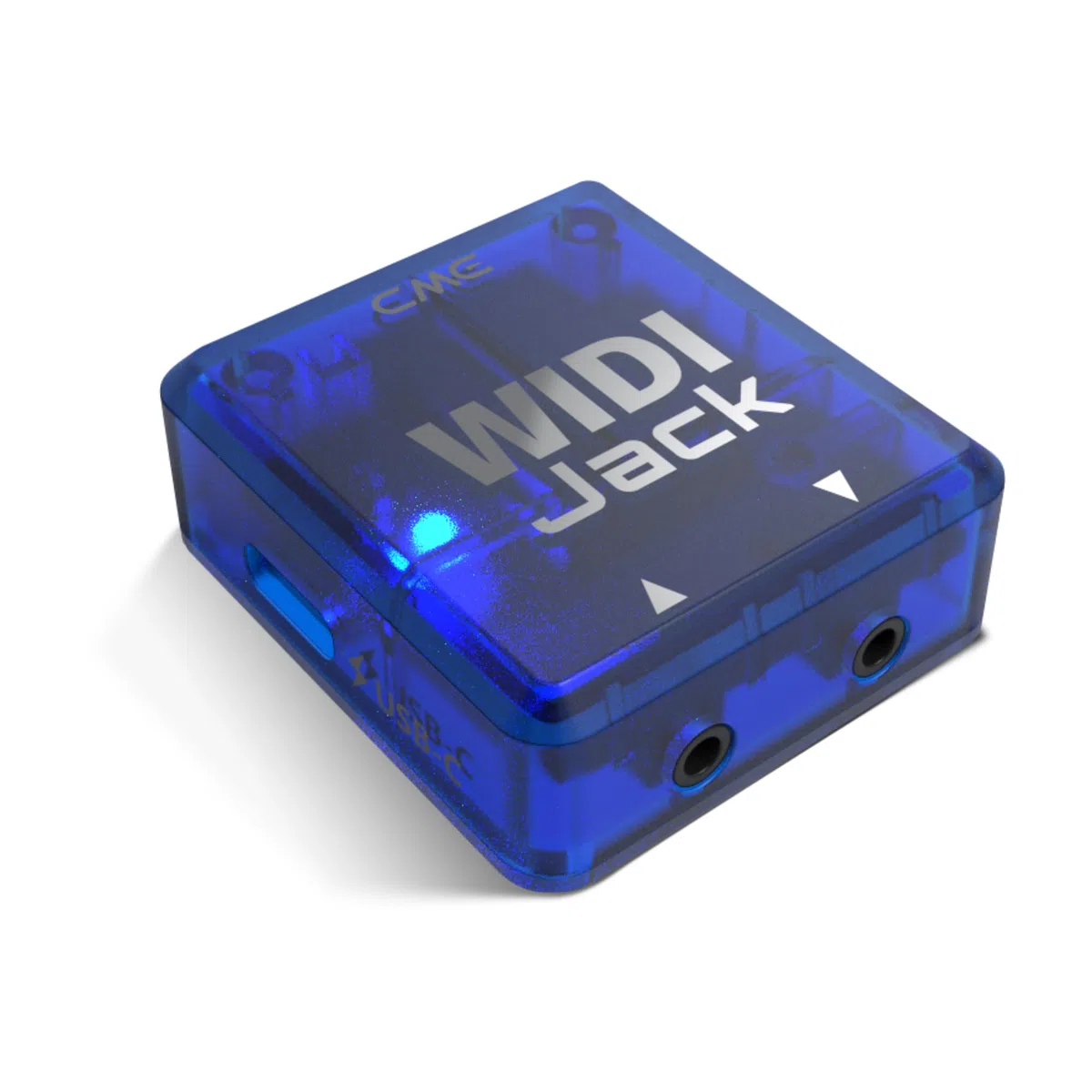 CME WIDI Jack – Premium Bluetooth MIDI Interface für TRS- & DIN-Geräte – Ultra-niedrige 3 ms Latenz | TRS/DIN-Geräte, ultra niedrige 3ms Latenz, Stromversorgung über MIDI-Out oder USB-C