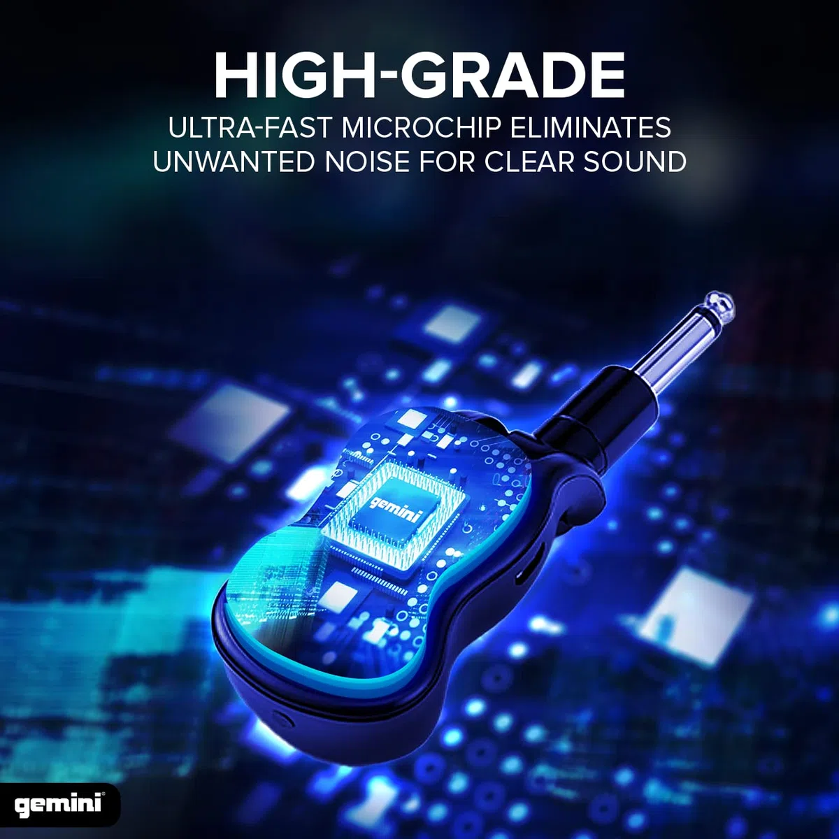 Gemini Sound Pro Audio GMU-G100 UHF Wireless Gitarre Amp Line