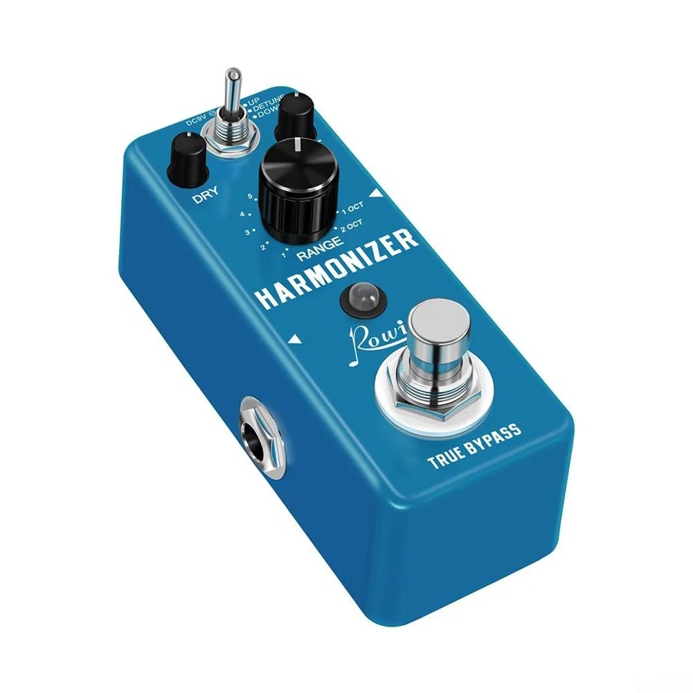 Rowin LEF-3807 Gitarren-Harmonizer-Pedal, digital, Pitch-Effektpedale, True Bypass