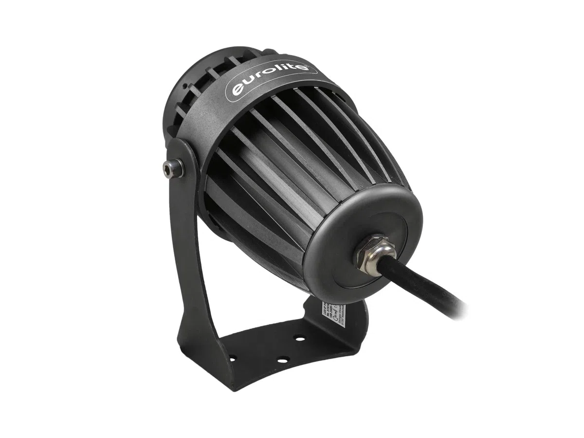 EUROLITE LED IP PST-10W grün Pinspot | Wetterfester Pinspot (IP65) mit kräftiger 10-W-LED