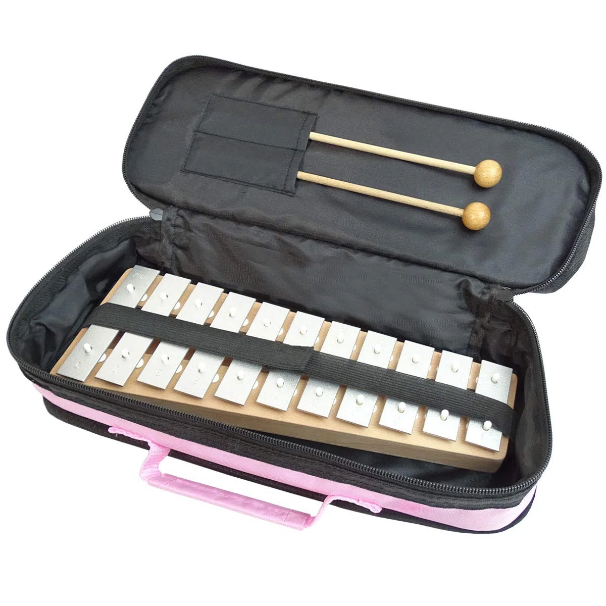 Sonor GP Xylophon Glockenspiel Sopran + keepdrum Tasche Pink