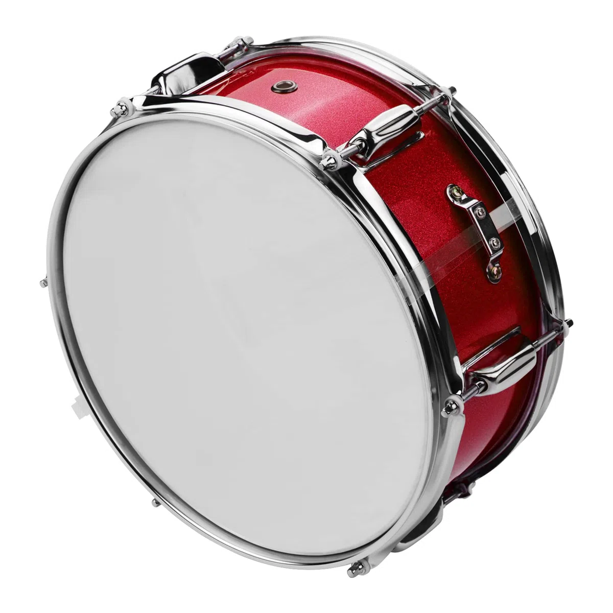 Kleine Trommel 12-Zoll-Snare-Drum-Fell mit Drumsticks-Schultergurt-Drum-Key für Studentenband