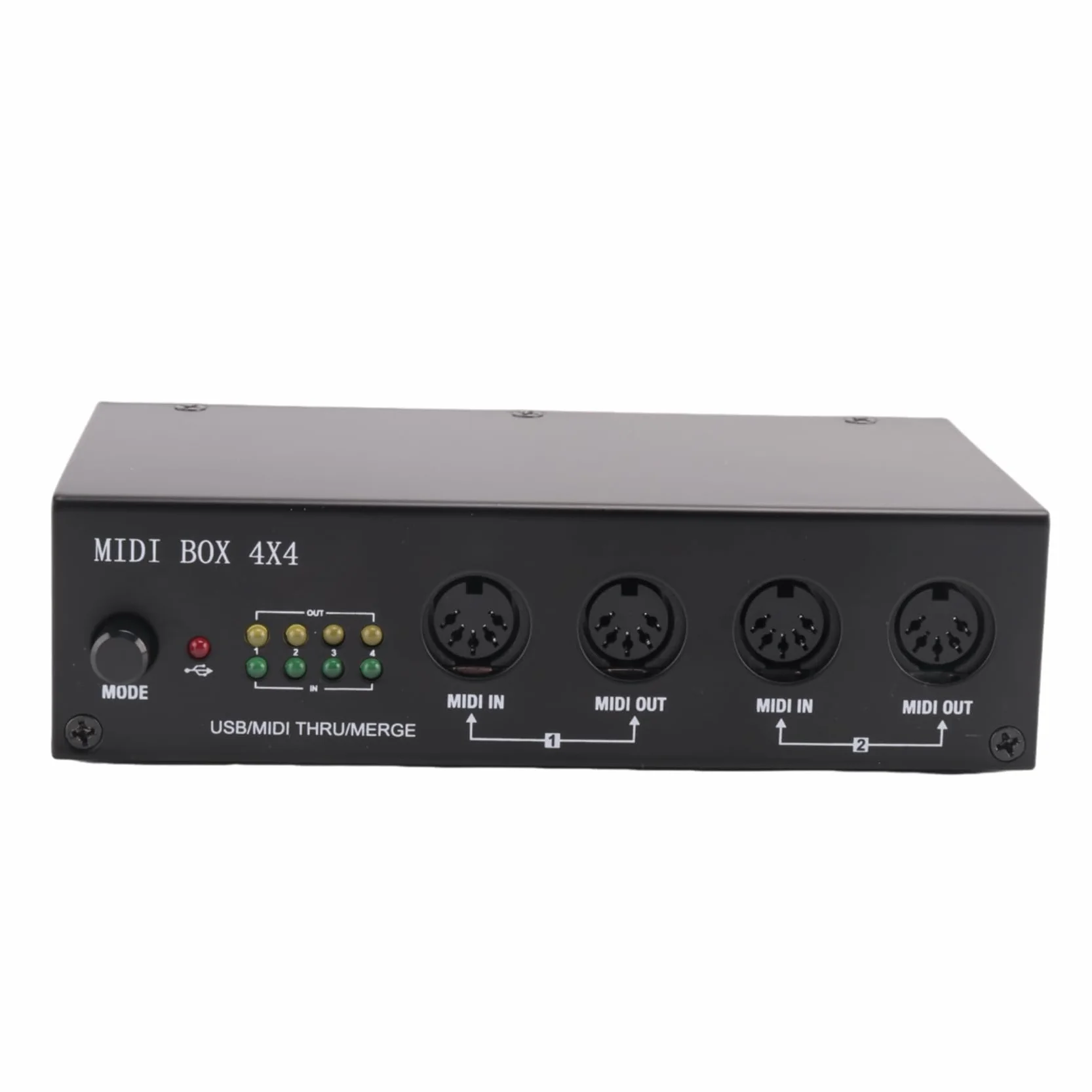 MIDI Box Musik Instrumente USB MIDI Interface Merge Thru Box 64 MIDI KanäLe