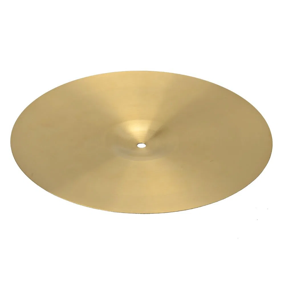 Professionelles Ride-Becken aus Kupferlegierung, 0,8 mm (18 Zoll), goldfarben