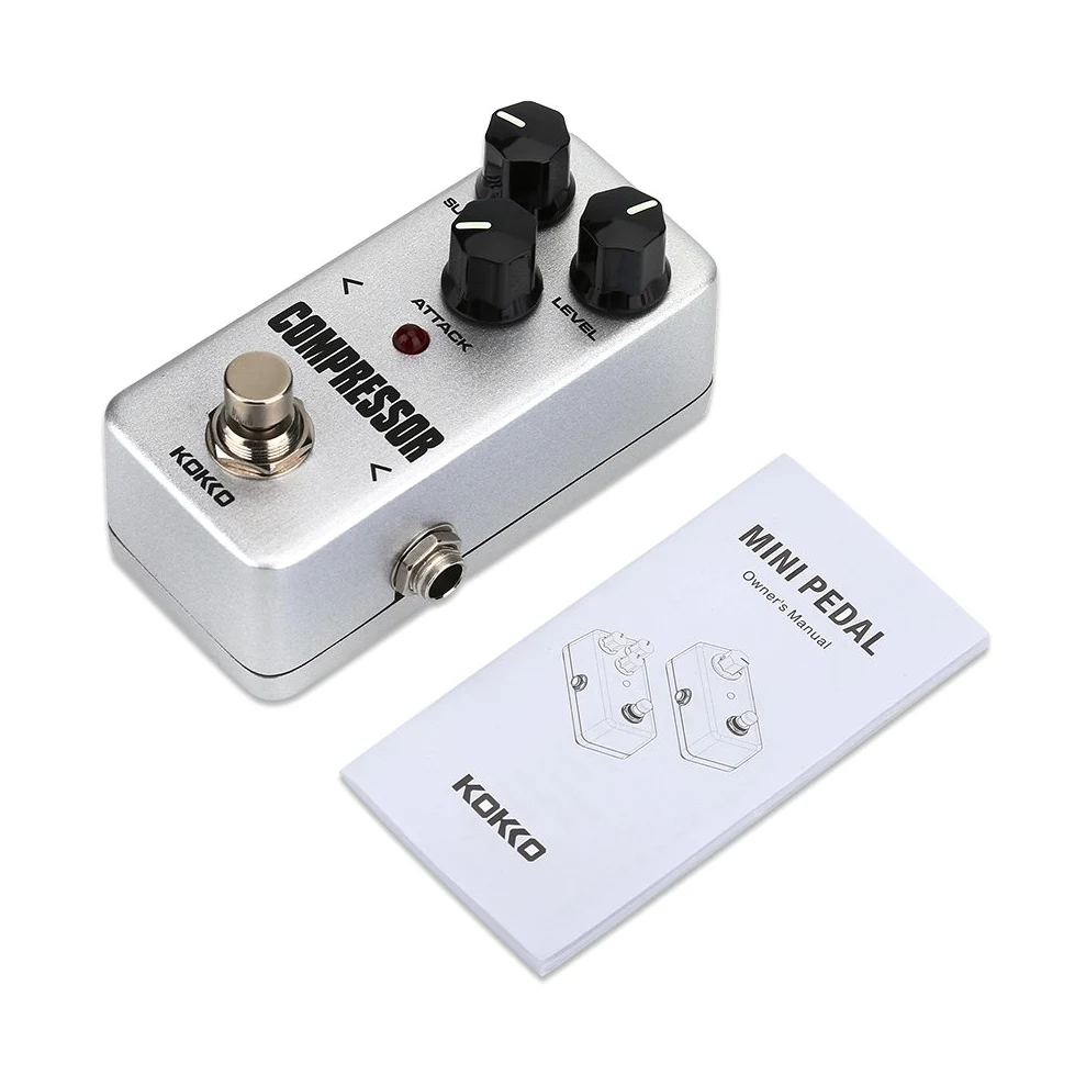 KOKKO FCP2 Compressor Sustainer Mini-Pedaleffekt für E-Gitarren-Zubehör