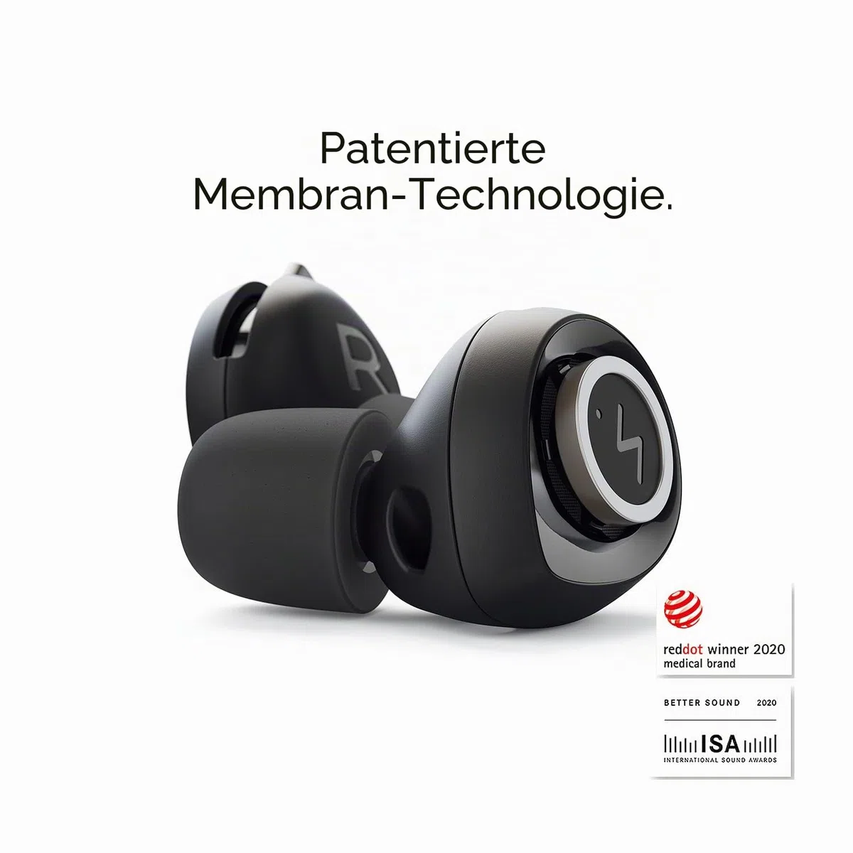 Minuendo High Fidelity Acoustic Earplugs | Hearing Protection for Musicians | Adjustable dB Attenuation Ear Plugs | Made in Norway | Award Winning Design | Suitable for Concerts, Gigs, Music