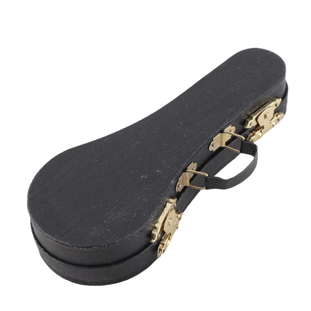 Mini Banjo Spielzeug mit Ständer, Miniatur Banjo Modell aus Basswood für dekorative und Spielzwecke