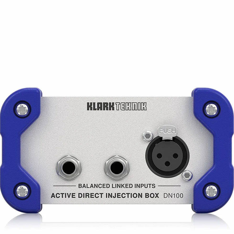Klark Teknik DN100 V2 Aktive DI-Box mit erweitertem Dynamikbereich