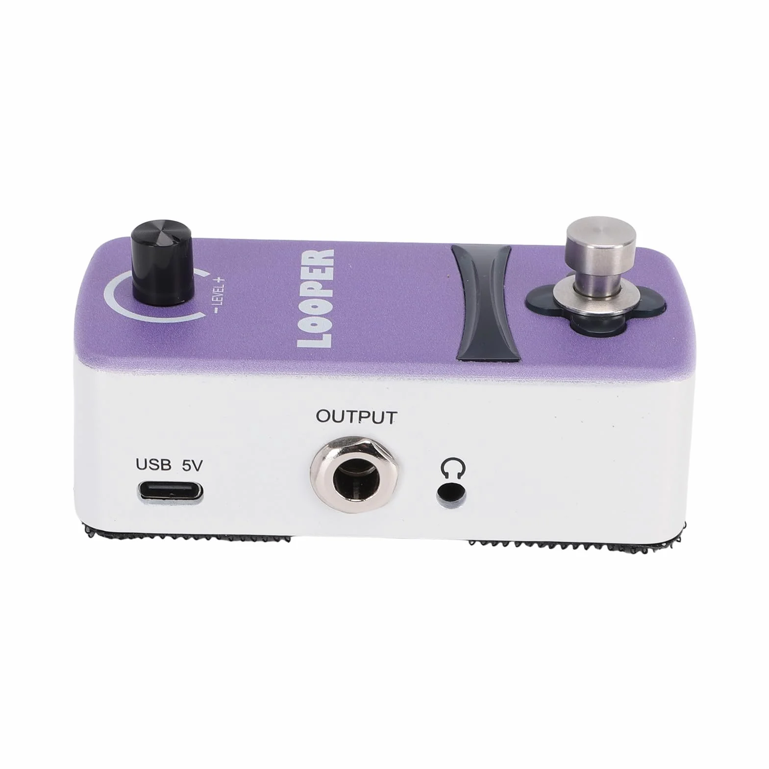 Drfeify Gitarren-Looper-Pedal, Mini-Effektpedal aus Zinklegierung mit 12-minütiger Aufnahme für Live-Auftritte und Übungen