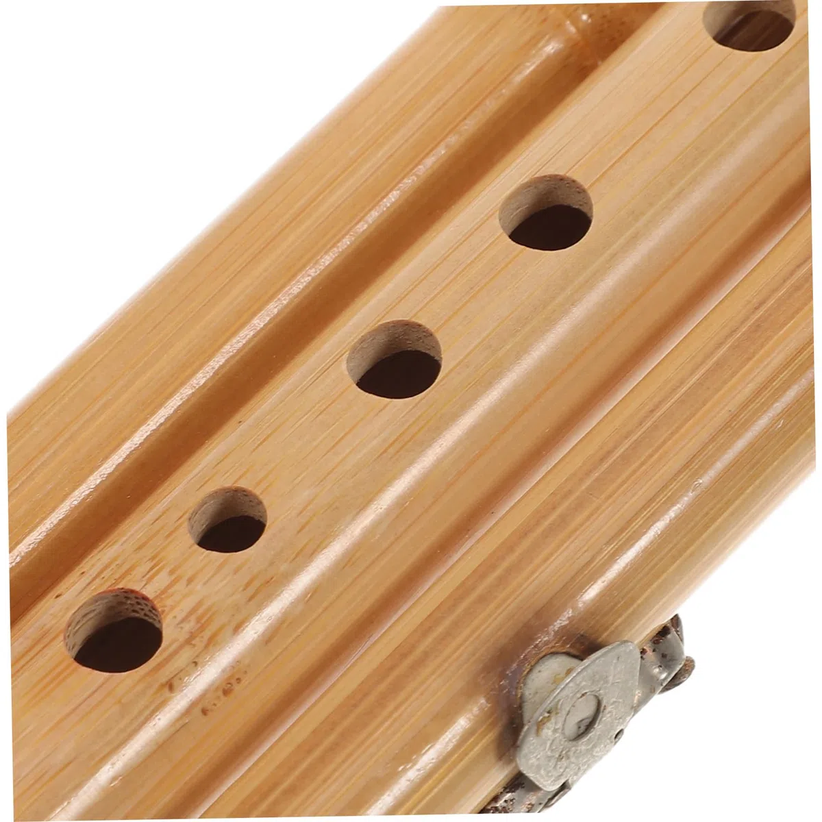 Chinesisches Hulusi Bambusflöte C-dur Handgefertigtes Ethnisches Musikinstrument mit Drei Tönen Bambusmaterial Elegantes Design mit Zwei Sub und Einem Plunger für Zufälliger Stil