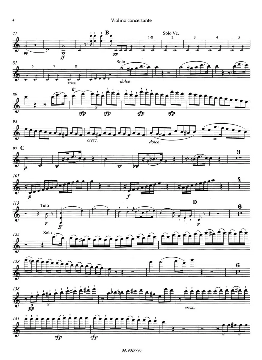 Konzert für Klavier, Violine, Violoncello und Orchester C-Dur op. 56 "Tripelkonzert", Klavierauszug: Klavierauszug, Stimmensatz, Urtextausgabe