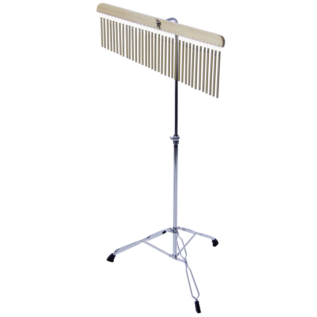 Fame Chimes 36, Messing-Stäbe, Höhenverstellbarer Ständer, Naturfarben, Montierbar, Ideal für Einsteiger und Musikschulen, Percussion Instrument