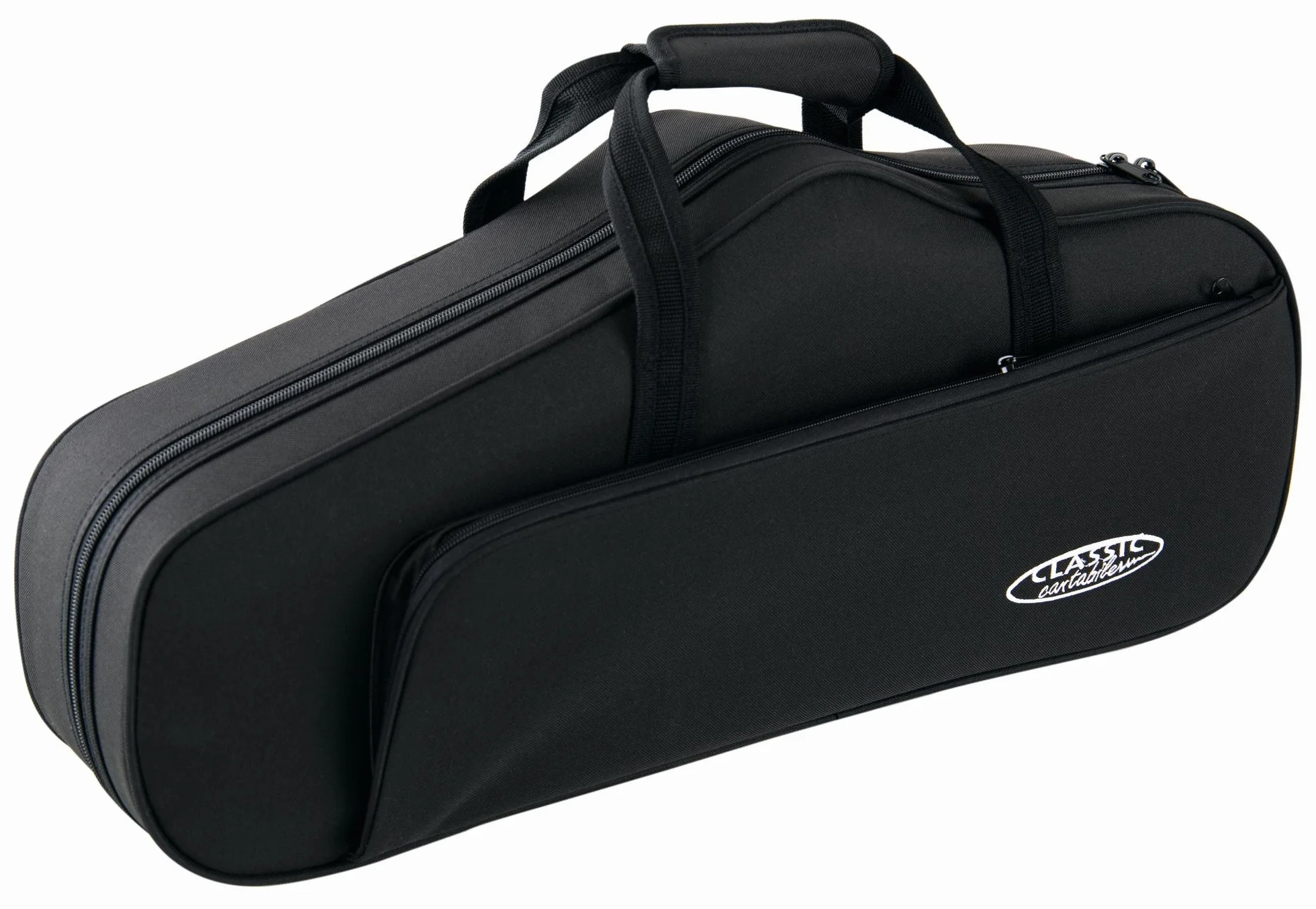 Classic Cantabile Leichtkoffer für Altsaxophon (Alt Saxophon Koffer, Lightcase, Softcase für Altsax, reiß- und wasserfestes Außengewebe, hochwertige Thermopolsterung, Außenmaße: 64 x 29 x 18 cm)