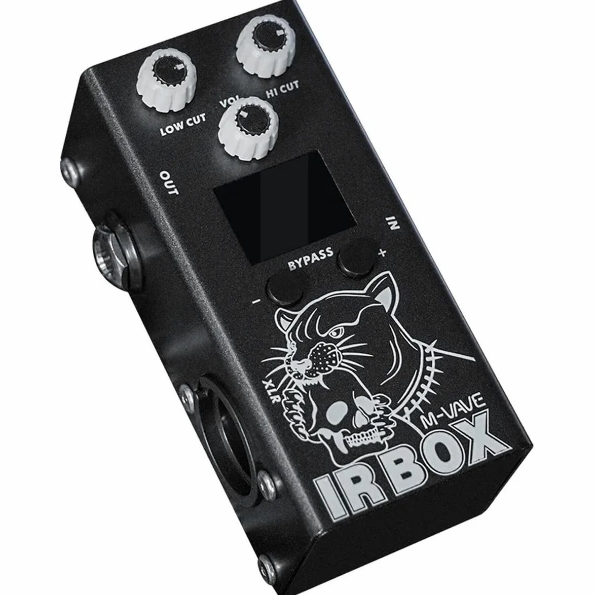 M-VAVE IRBOX Impulse Response Loader & Cab Simulator Pedal – Guitar & Bass Cabinet Simulation, Direct Recording IR Loader, USB IR Import, Compact Guitar Effects Pedal