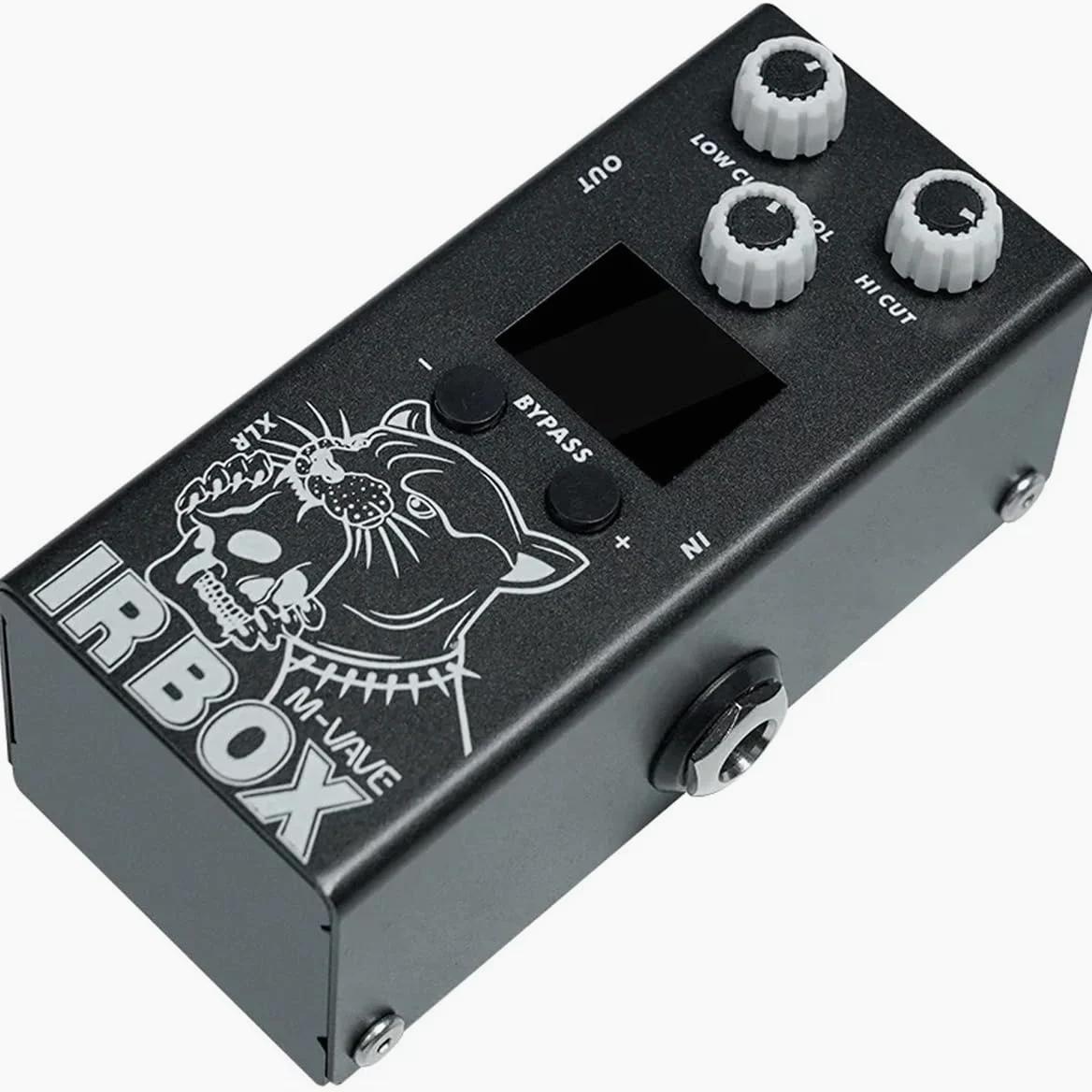 M-VAVE IRBOX Impulse Response Loader & Cab Simulator Pedal – Guitar & Bass Cabinet Simulation, Direct Recording IR Loader, USB IR Import, Compact Guitar Effects Pedal
