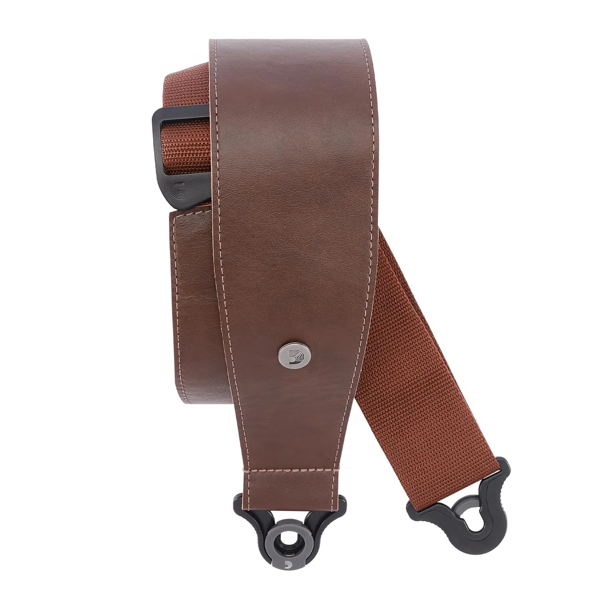 D'Addario Comfort Leder Auto Lock Gitarrengurt, Braun