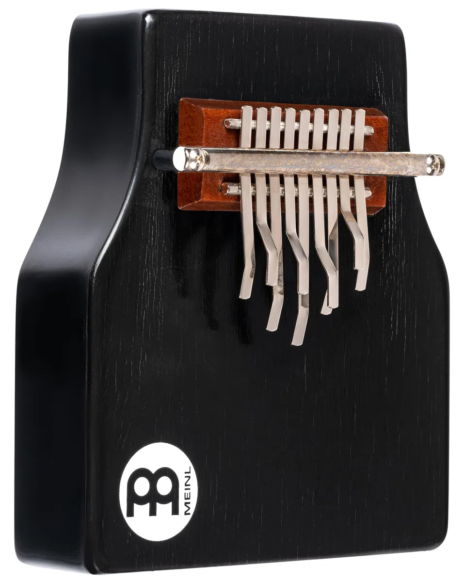 Meinl Percussion Hollow WahWah Kalimba - Daumenklavier mit Schallöffnung für Wah-Wah-Effekt - Stimmung A C C A A F E E B - Siam Eiche, Schwarz (KA9WW-BK)