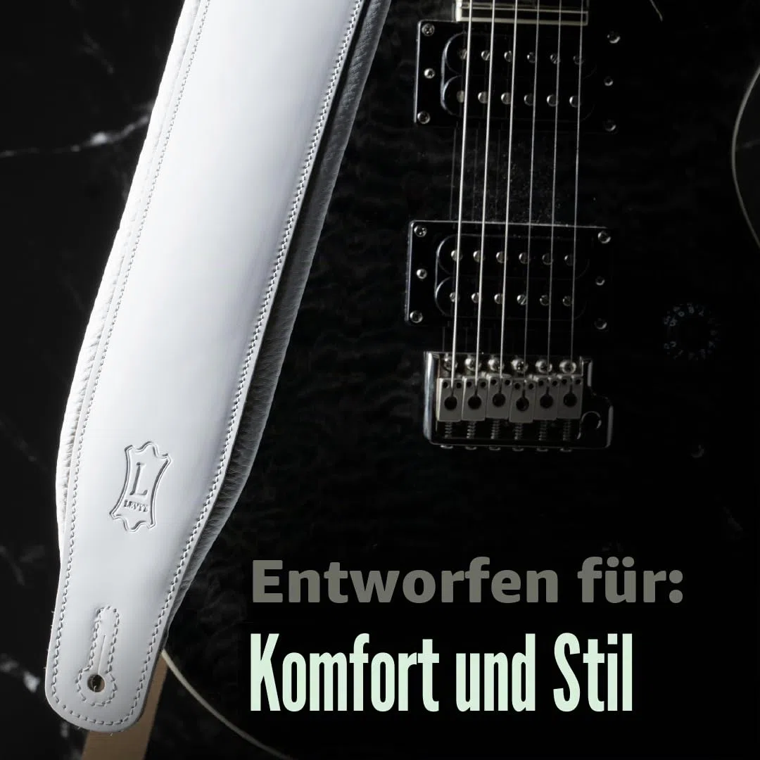Levy's Leathers Amped Series Ledergurt für Gitarre