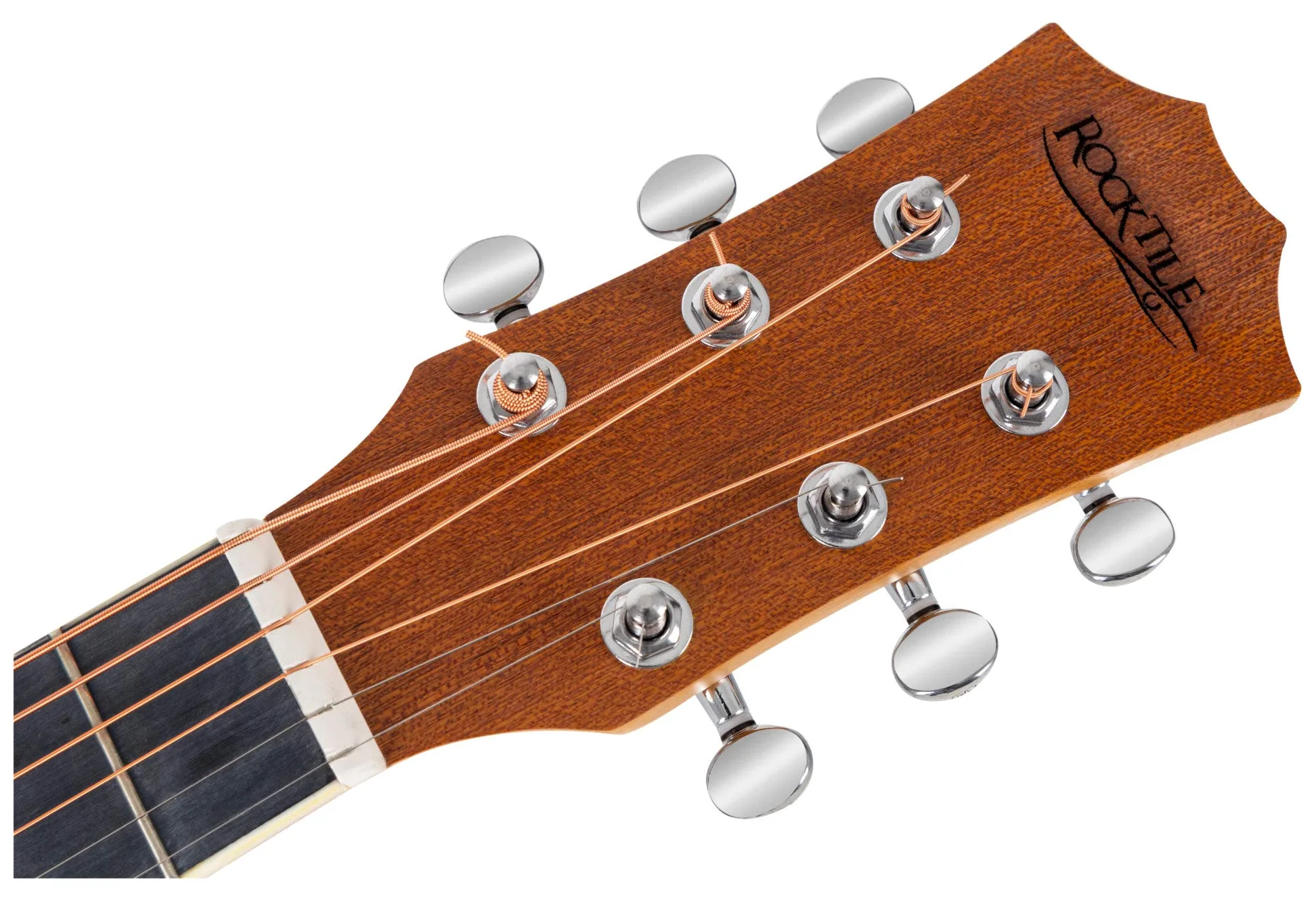 Rocktile G-10 NT Guitarlele Natur - Westerngitarre im Reiseformat - Decke: Zeder - Boden & Zargen: Mahagoni - Hals: Okoume - Mensur: 51 cm - Offenporiges Finish in Natur