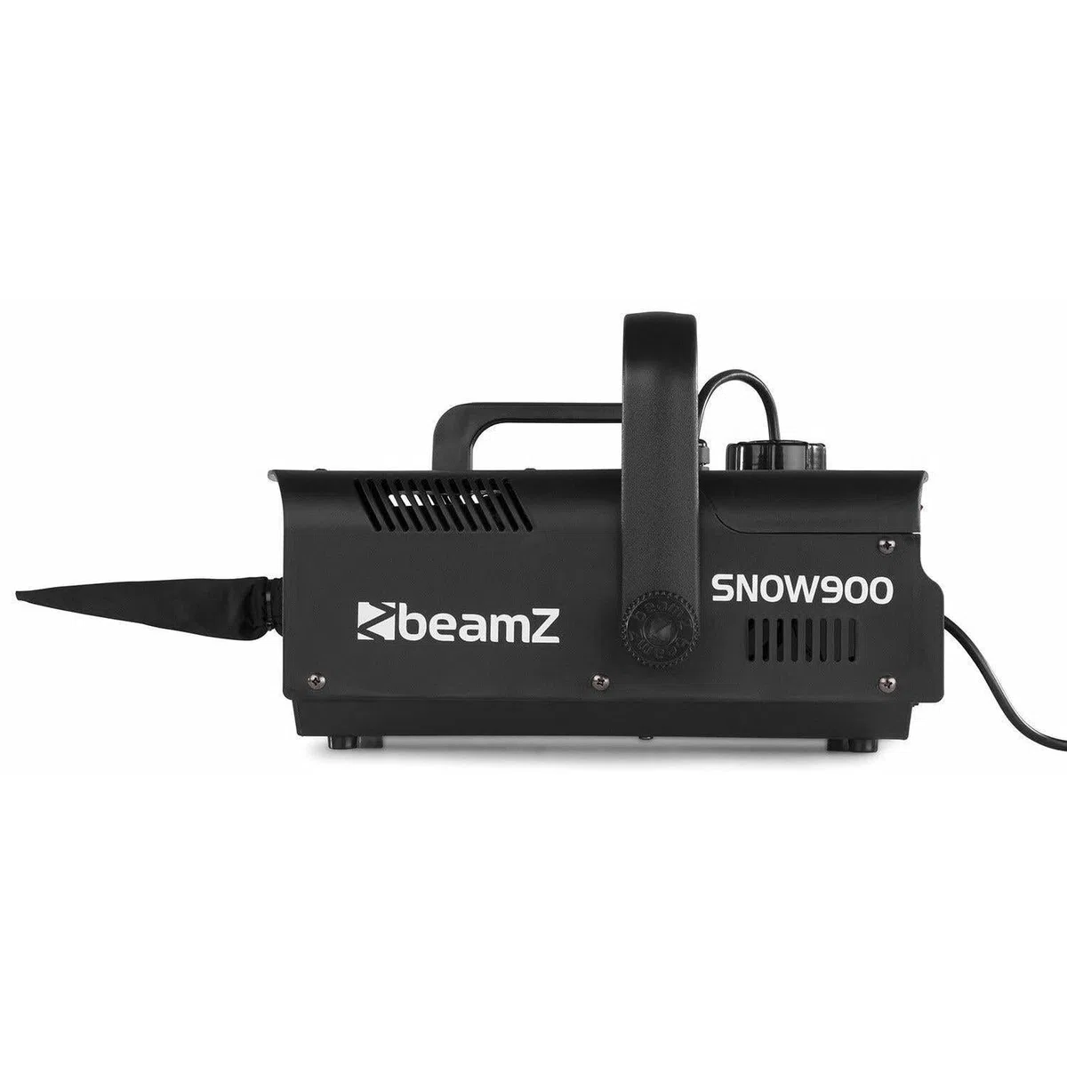 beamZ SNOW 900 • Schneemaschine • 900 Watt • 1-Liter Tank • Kabelfernbedienung • silber/schwarz